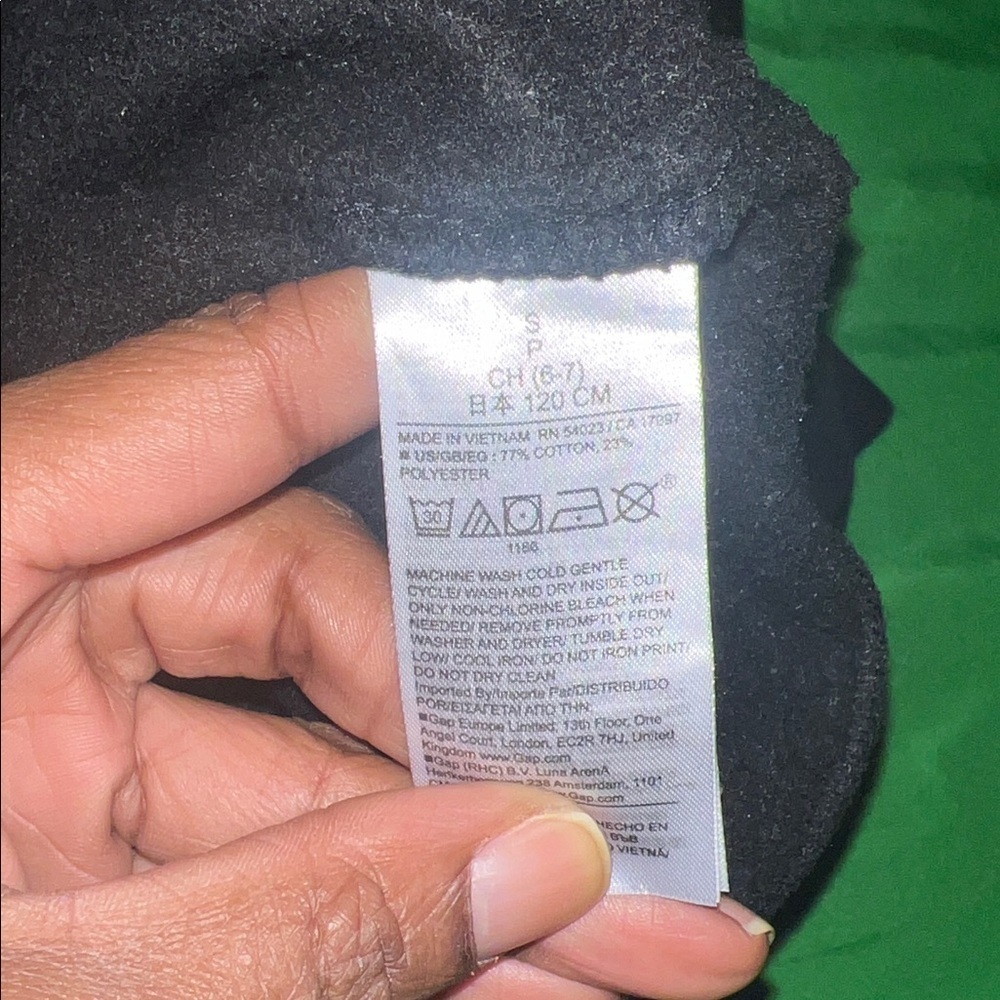 Zara/ Gap Girls Blue Jeans and Hoodie Bundle - Picture 12 of 12